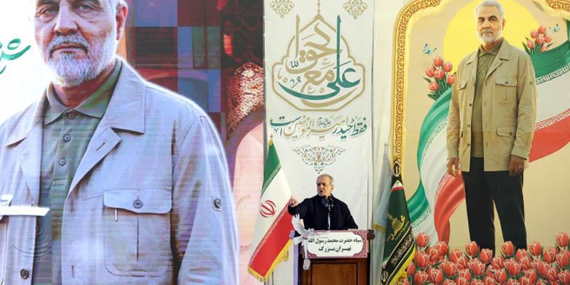 راه شهید سلیمانی مسیر حقطلبی، دفاع از مظلوم و ایستادگی در برابر ظلم است راه شهید سلیمانی مسیر حقطلبی، دفاع از مظلوم و ایستادگی در برابر ظلم است