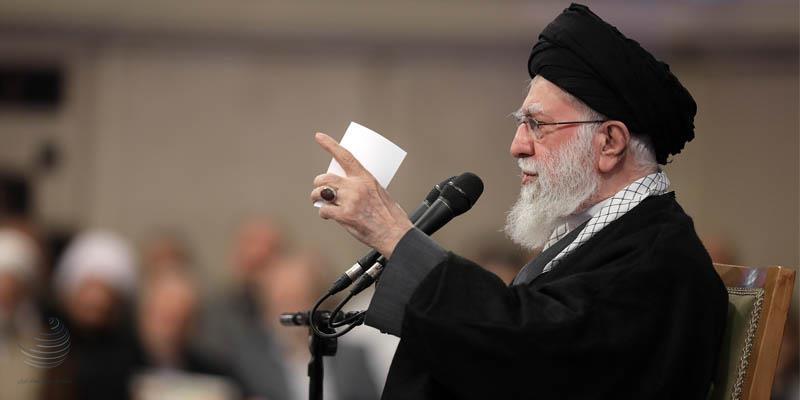 دیدار خانواده شهدای اقتدار با رهبر انقلاب در روز میلاد امیرالمومنین علیه‌السلام