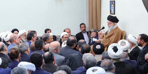 بیانات در دیدار جمعی از مسئولان ارشد سه قوه