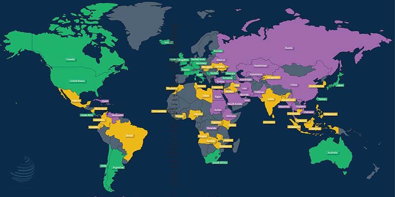ایران؛ سومین کشور جهان در محدودیت‌های اینترنتی